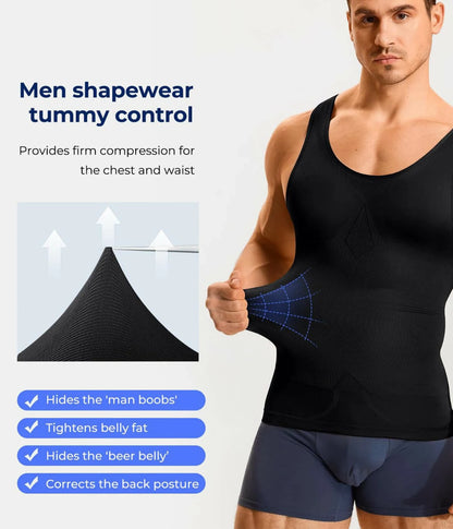 Men's Seamless Compression Tank Top