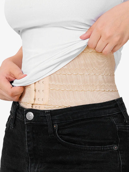 Women's 3-Segment Steel Boned Waist Trainer Tummy Control