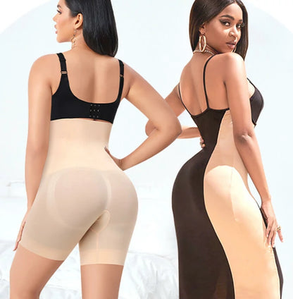Women's High Waist Steel Bones Anti-Chafe Shorts Tummy Control