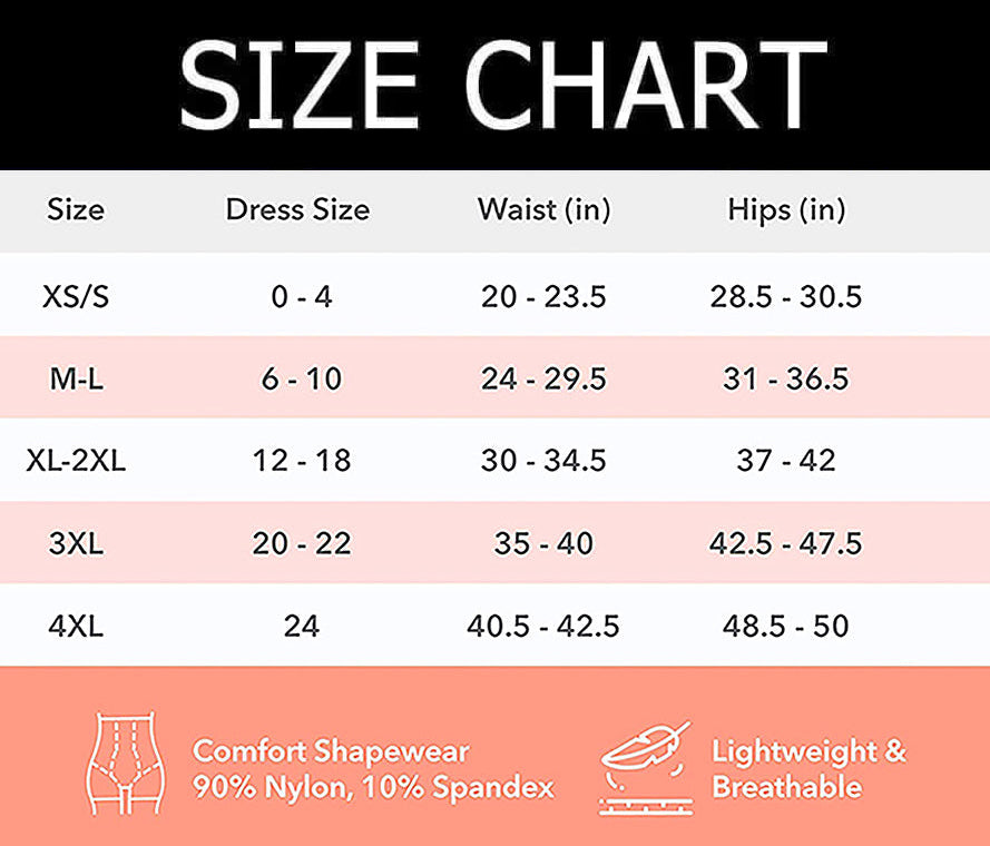 High Waisted Body Shaper Shorts