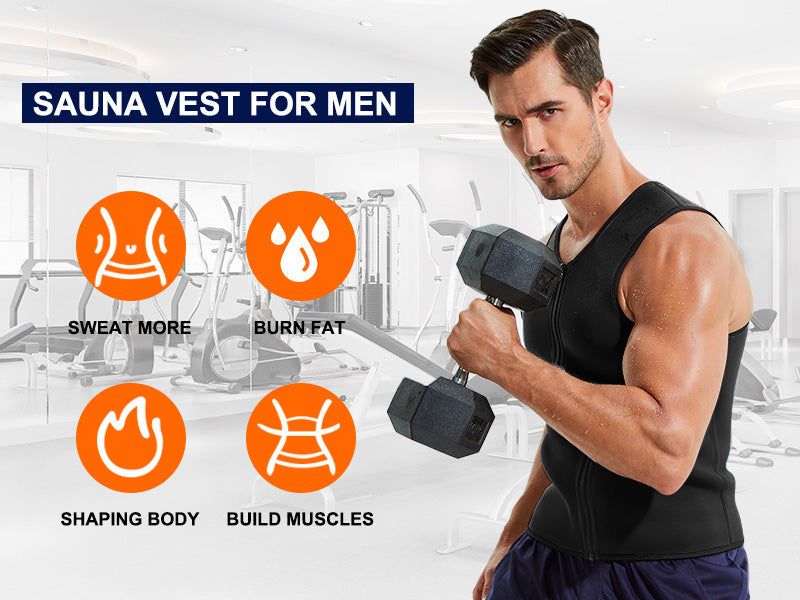 Fat Burning Zipper Sauna Vest