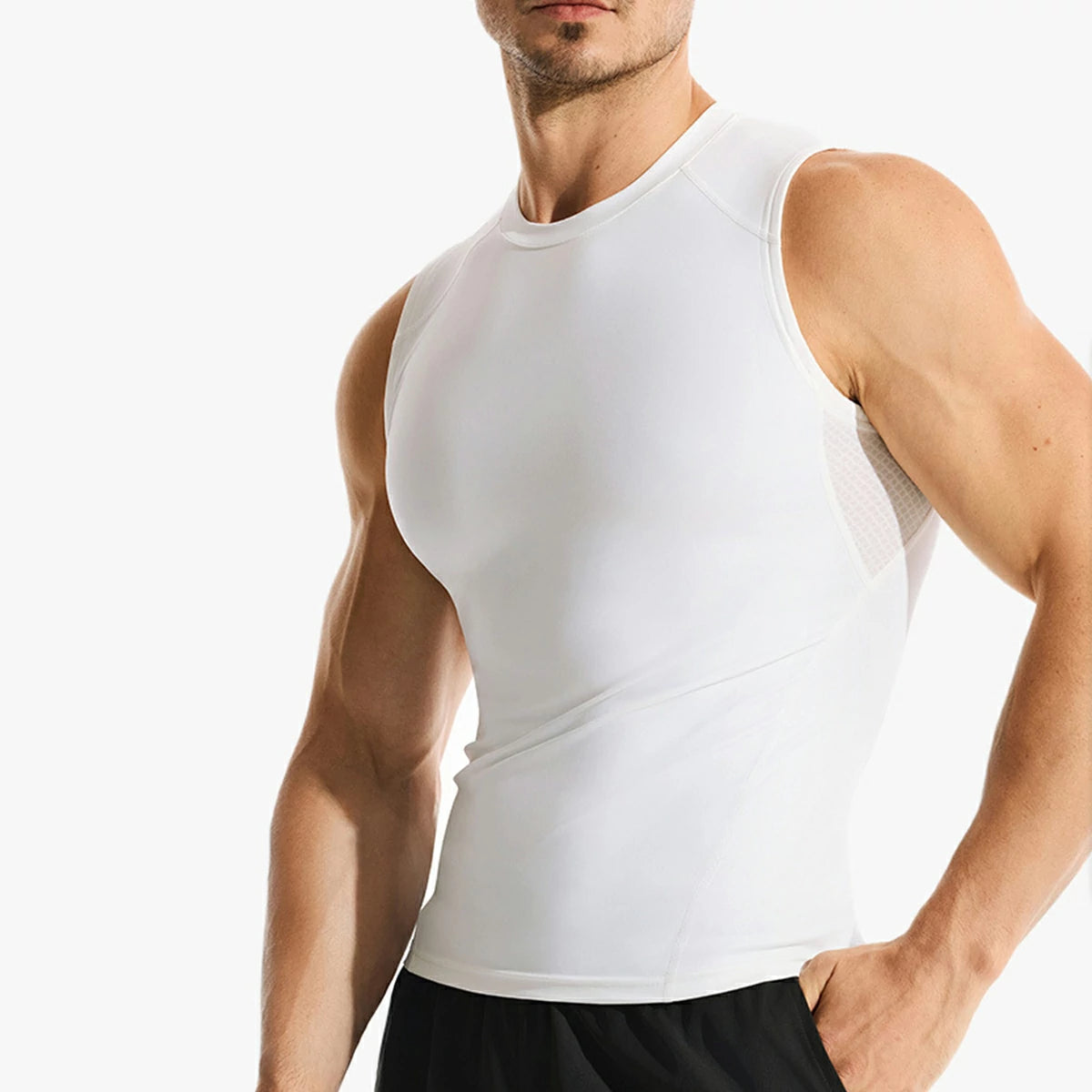 Men's Breathable Quick Dry Compression Tank Top