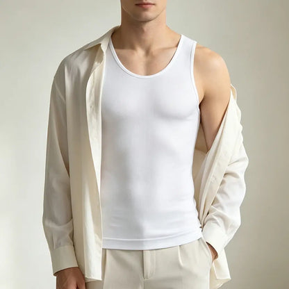 Men's Seamless Compression Tank Top