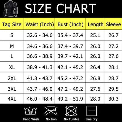 Men's Neoprene Sauna Sweat Jacket