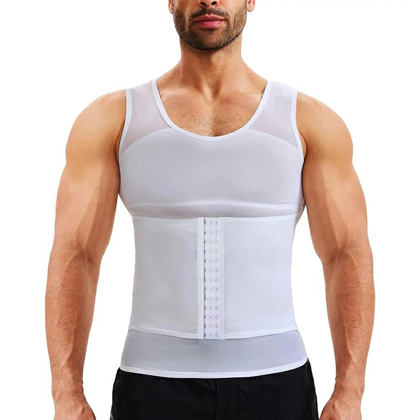 Men's Breathable Thin Mesh Compression Tank