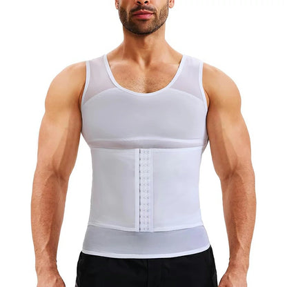 Men's Breathable Thin Mesh Compression Tank