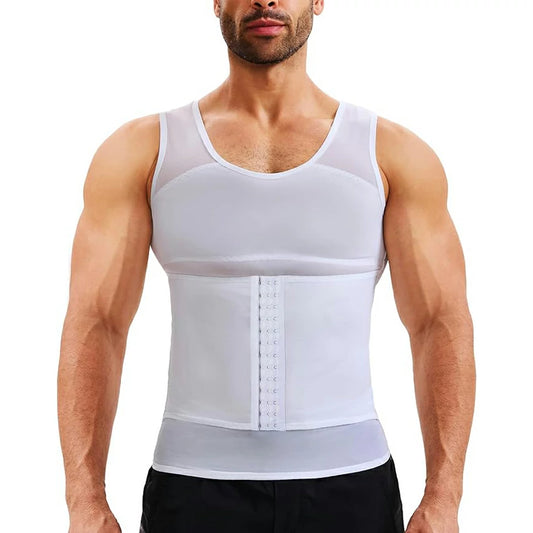 Men's Breathable Thin Mesh Compression Tank