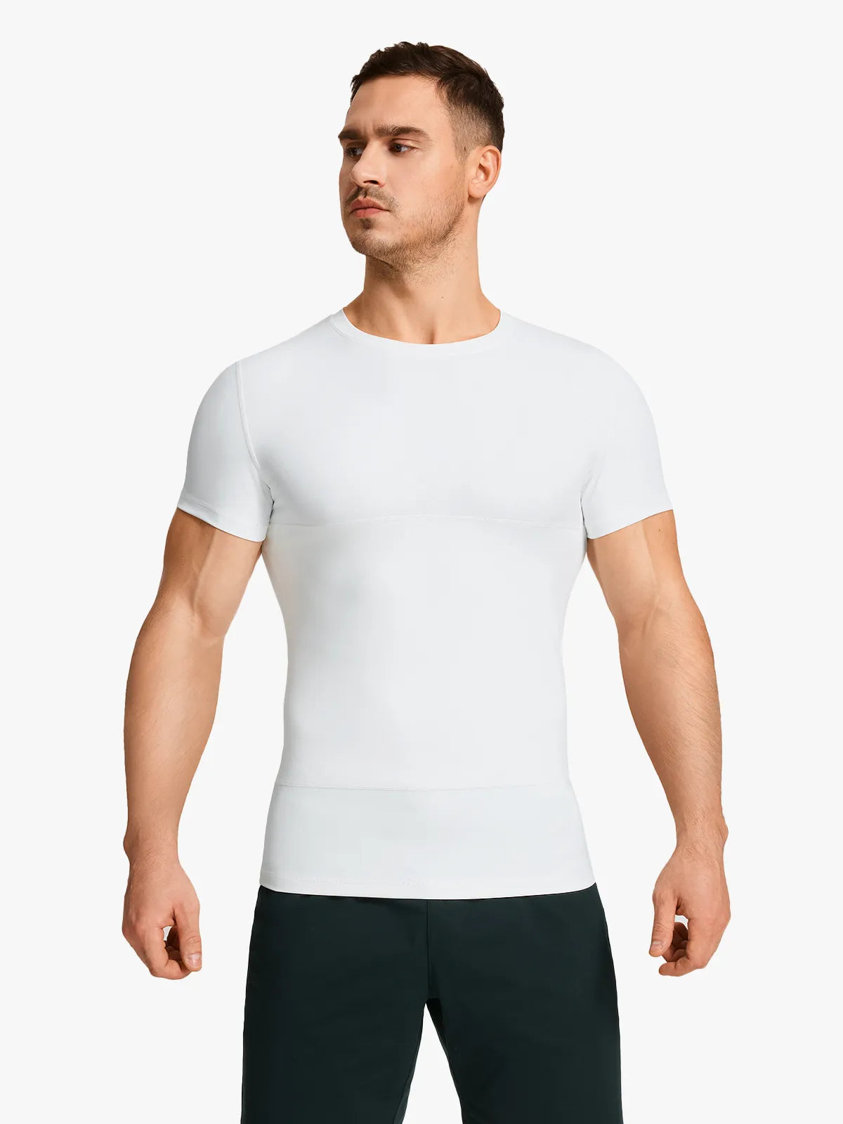 Men's Double-Layer Short Sleeve Compression Shirt