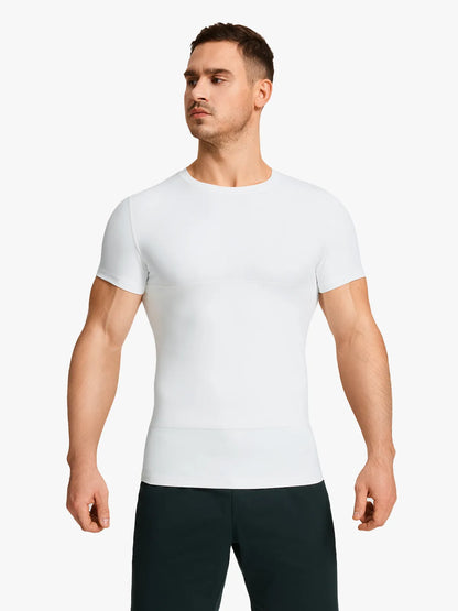 Men's Double-Layer Short Sleeve Compression Shirt (2-Pack)