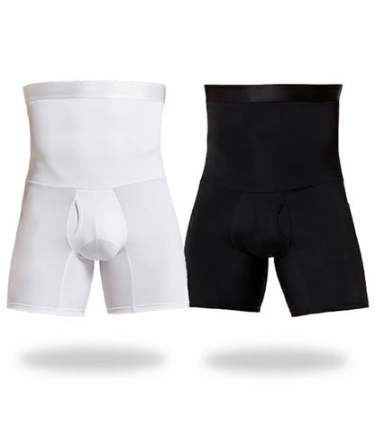 Men's High Waist Breathable Tummy Control Shapewear Shorts