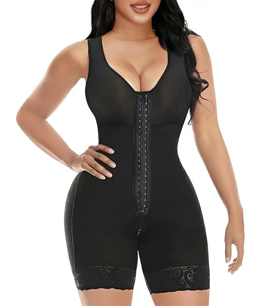 Women's Colombian Fajas Bodysuit Tummy Control Butt Lift