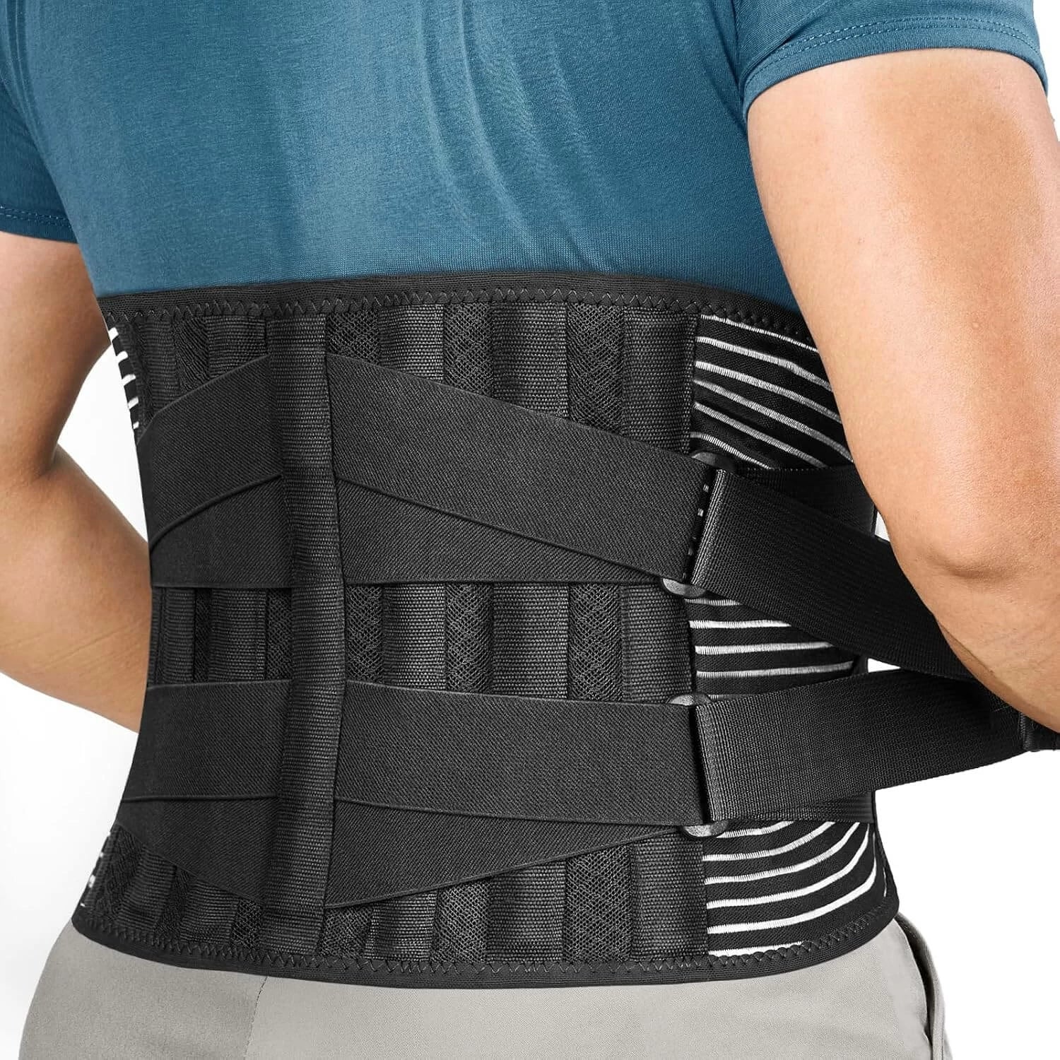 Men's Double-Layer Breathable Back Support Belt