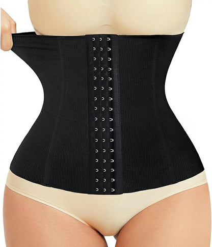 Women's Steel Boned Postpartum Waist Trainer Tummy Control
