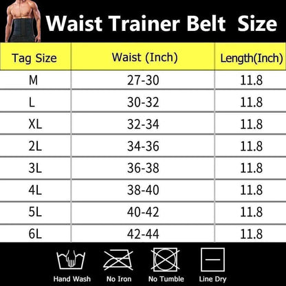 Men's Latex Waist Trainer
