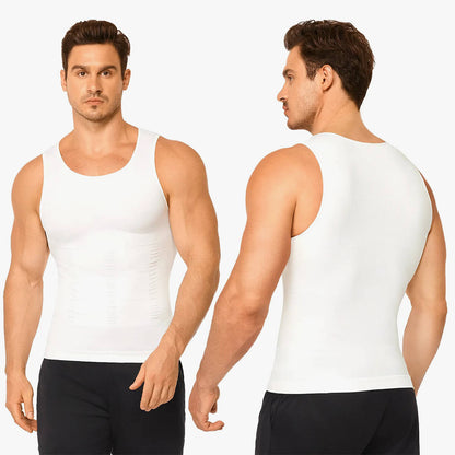 Men's Firm Compression Body Shaper Vest (2-Pack)