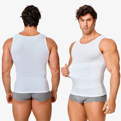 Men's Honeycomb Compression Shapewear Vest (2-Pack)