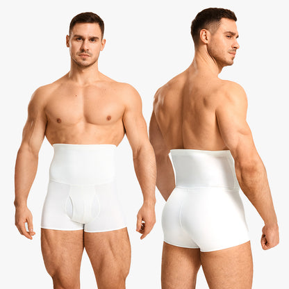 Men's High Waist Tummy Control Shapewear Shorts