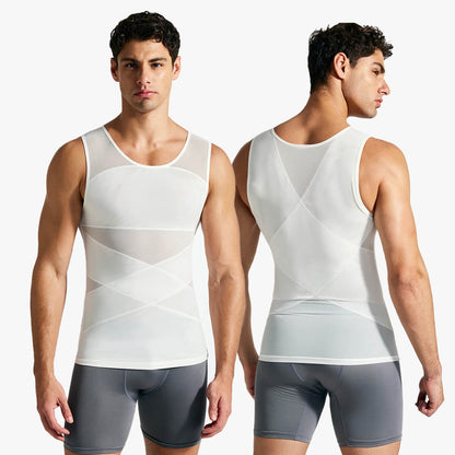 Men's Mesh Compression Tank Top (2-Pack)