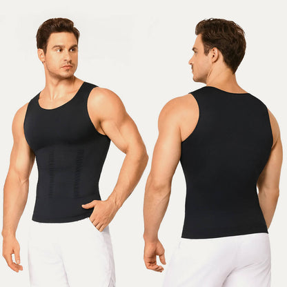 Men's Firm Compression Body Shaper Vest (2-Pack)