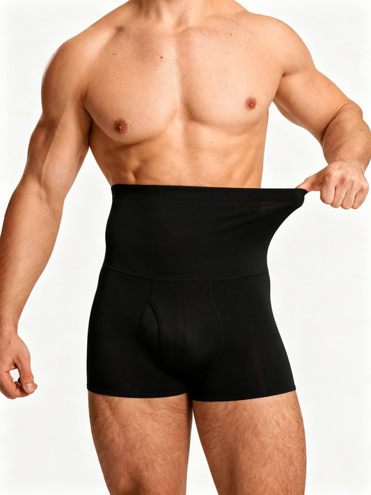 Men's High Waist Tummy Control Shapewear Shorts
