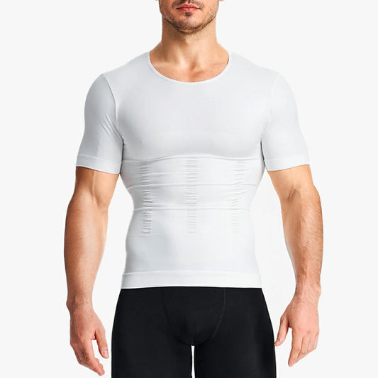 Men's 360° Slimming Body Shaper Short Sleeve Shirt