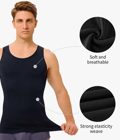 Men's Seamless Compression Tank Top