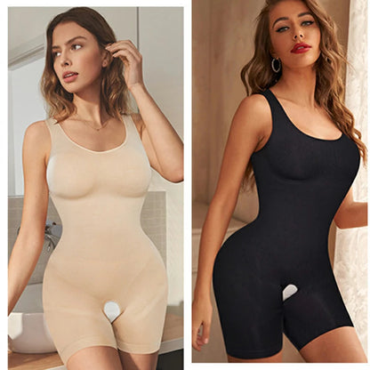 Women's Waist Trainer Full Body Shaper Bodysuit Tummy Control
