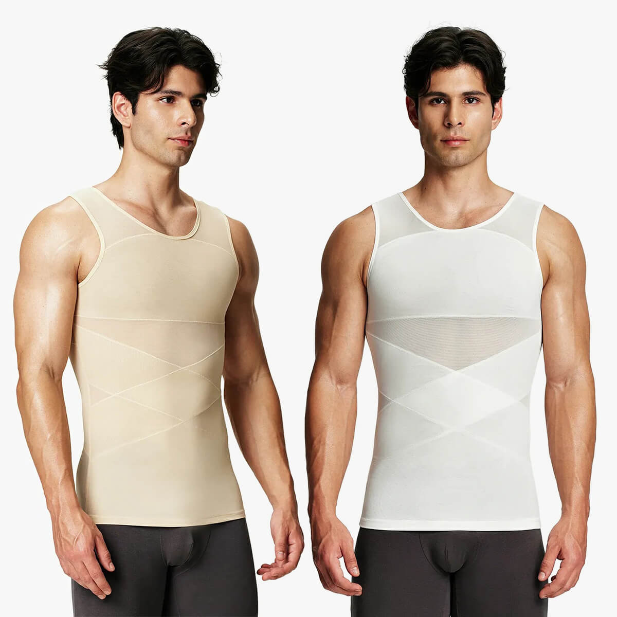 Men's Mesh Compression Tank Top (2-Pack)