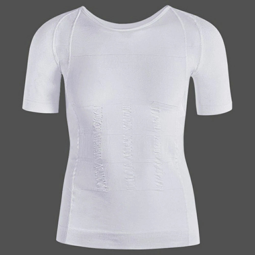 Men's 360° Slimming Body Shaper Short Sleeve Shirt