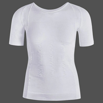 Men's 360° Slimming Body Shaper Short Sleeve Shirt