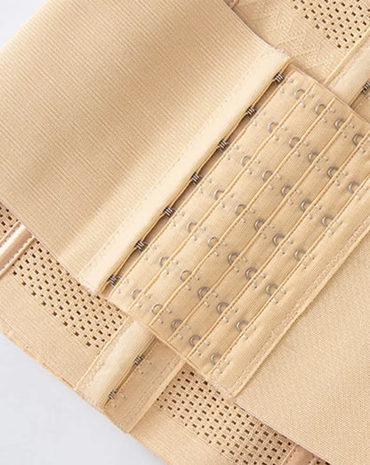Women's Steel Boned Mesh Breathable Waist Trainer Tummy Control