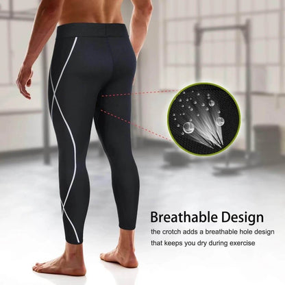 Men's High Intensity Sauna Sweat Leggings