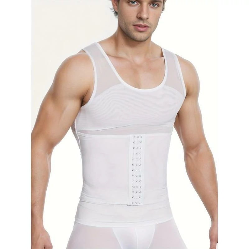 Men's Breathable Thin Mesh Compression Tank