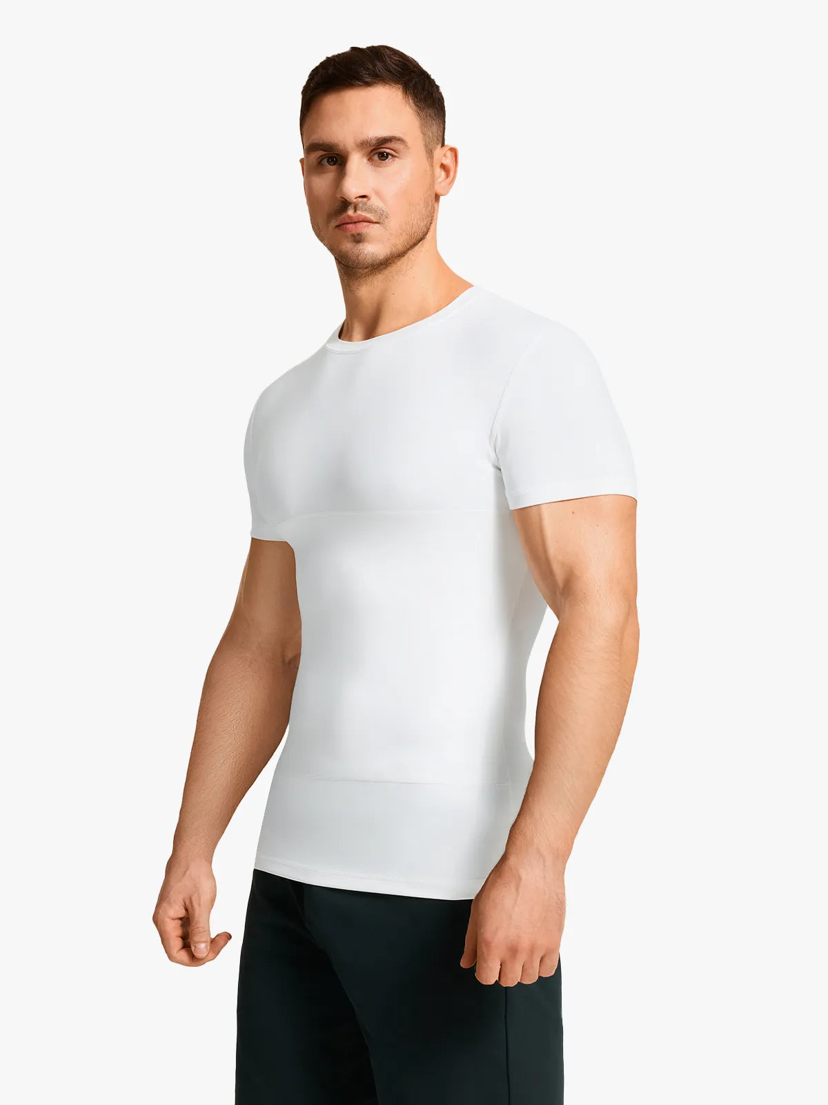 Men's Double-Layer Short Sleeve Compression Shirt