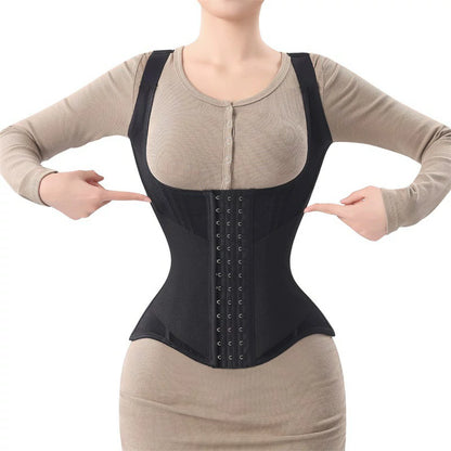 Women's 23 Steel Boned Vest Waist Trainer Tummy Control