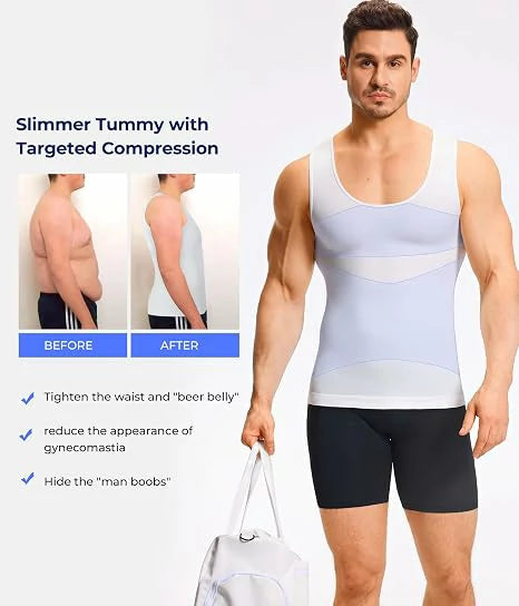 Men's Compression Tank Top Sleeveless Workout