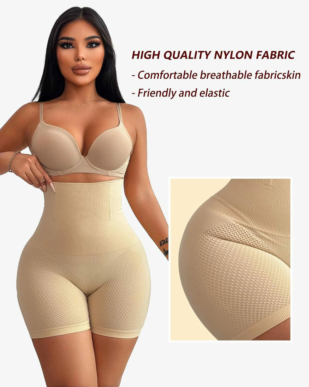 Women's High Waist Butt Lifter Thigh Slimmer Shorts