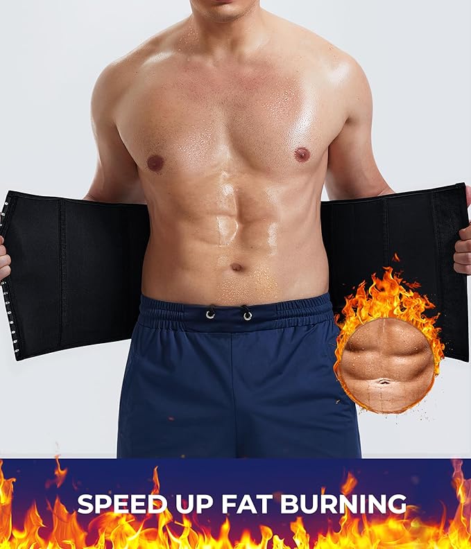 Men Waist Trainer Belt Loss Fitness