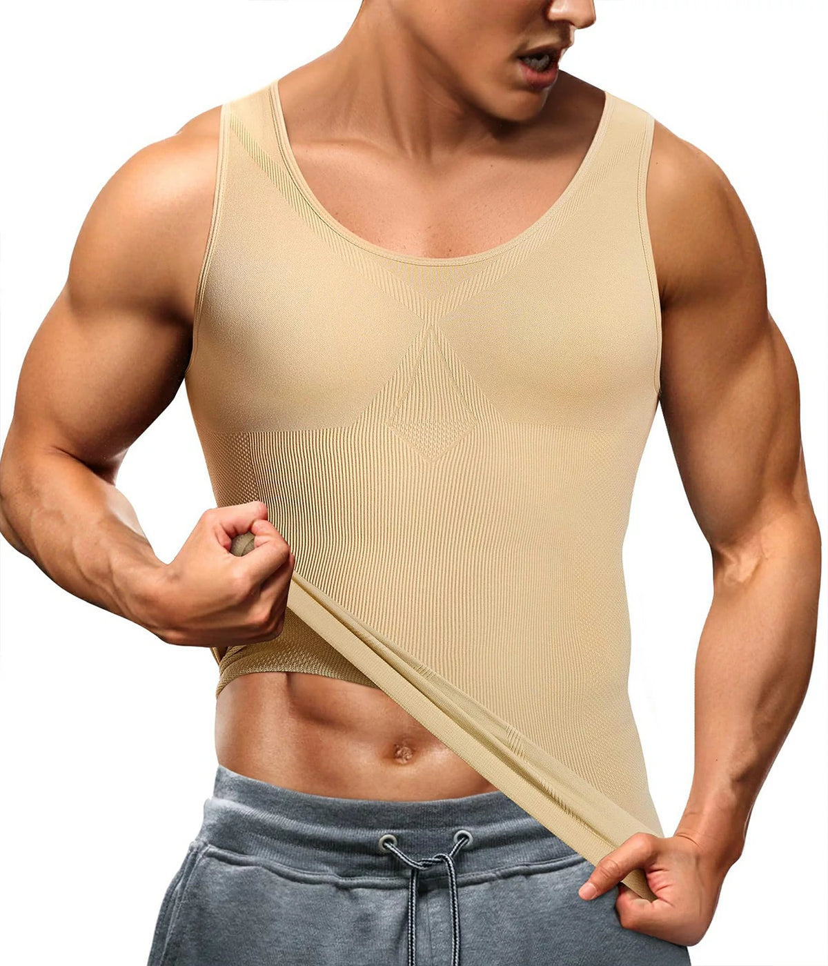 Men's Seamless Compression Tank Top