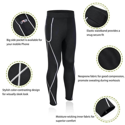 Men's High Intensity Sauna Sweat Leggings