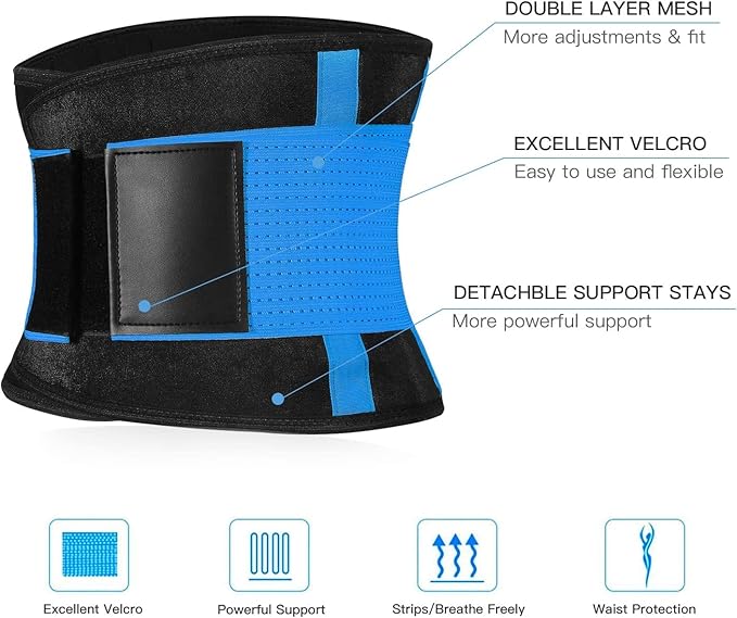 Men's Adjustable Workout Waist Trainer