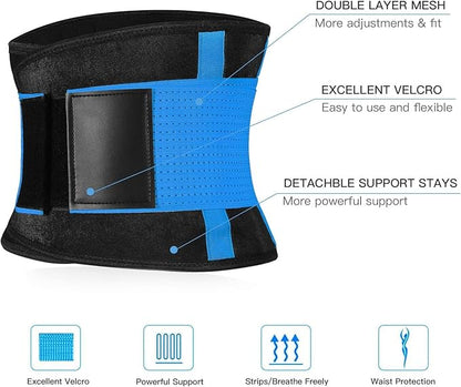 Men's Adjustable Workout Waist Trainer