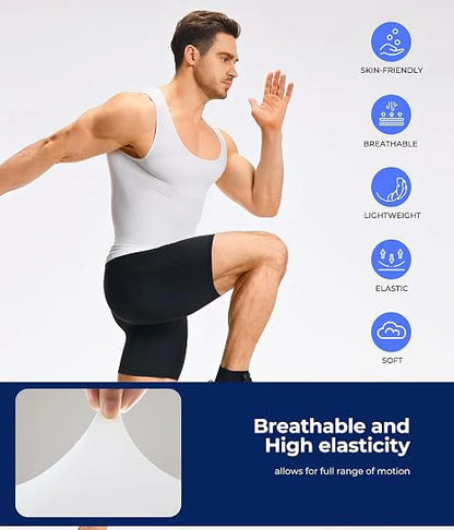 Men's Compression Tank Top Sleeveless Workout