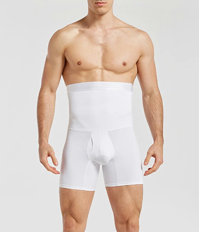 Men's High Waist Breathable Tummy Control Shapewear Shorts