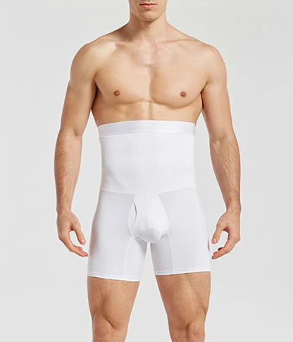 Men's High Waist Breathable Tummy Control Shapewear Shorts