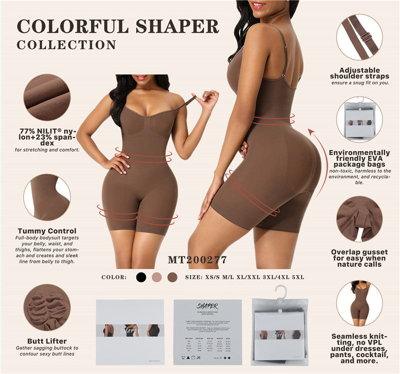 Women Tummy Control Butt Lifter Bodysuit