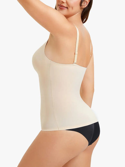 Women's V Neck Shapewear Cami Tummy Control