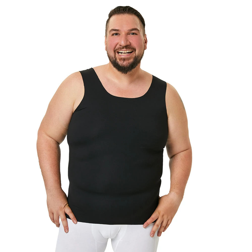 Men's Seamless Compression Undershirt Tank Top