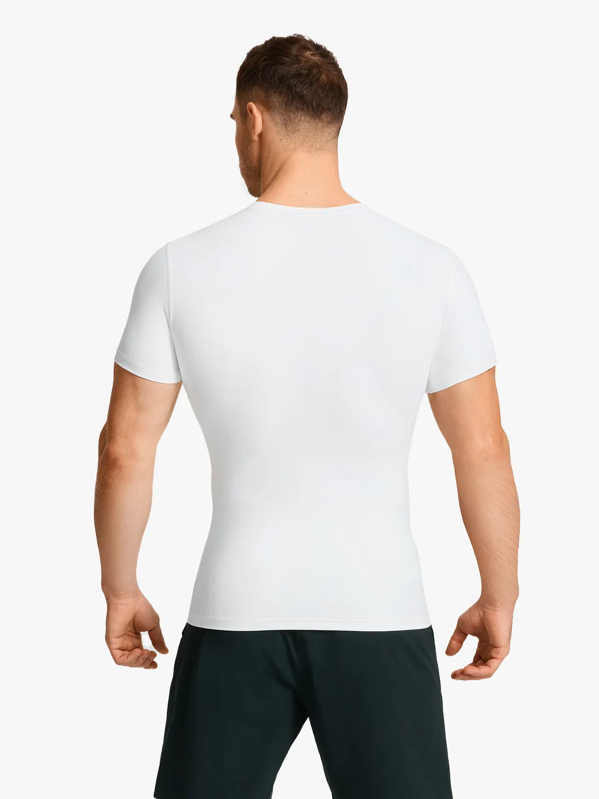 Men's Double-Layer Short Sleeve Compression Shirt