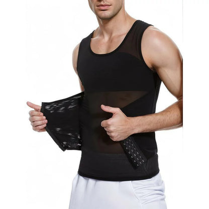 Men's Breathable Thin Mesh Compression Tank
